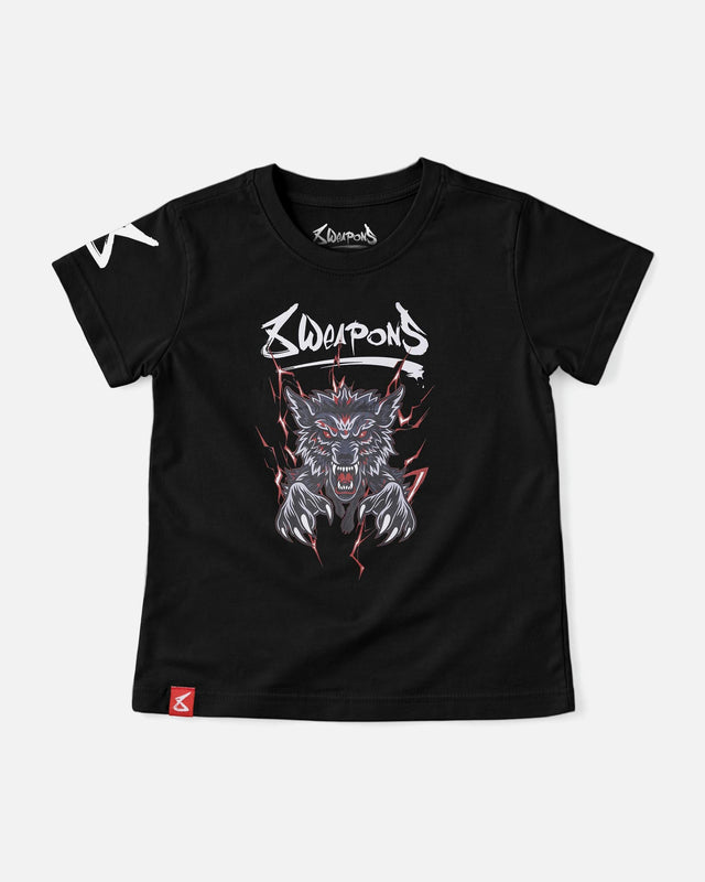 Tricou 8 WEAPONS Beastial Wolf – Negru/Roșu