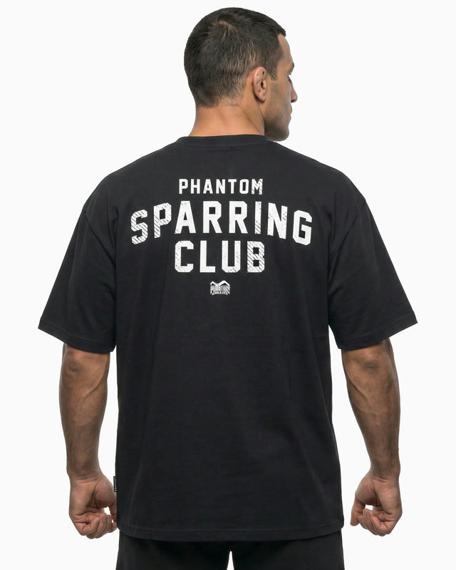 Camiseta Phantom Athletics Sparring Club Oversize Heavy – Negro