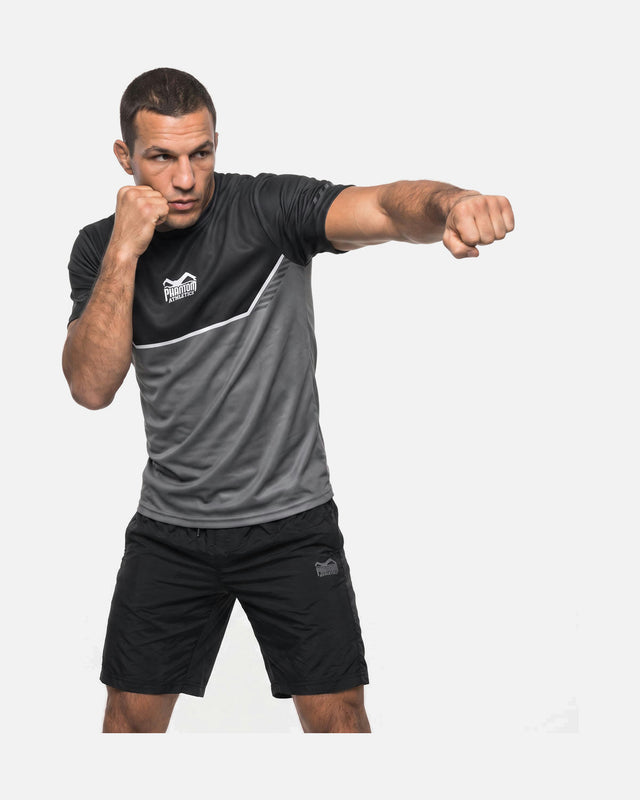 T-shirt de treino Phantom Athletics EVO Apex – Cinzento