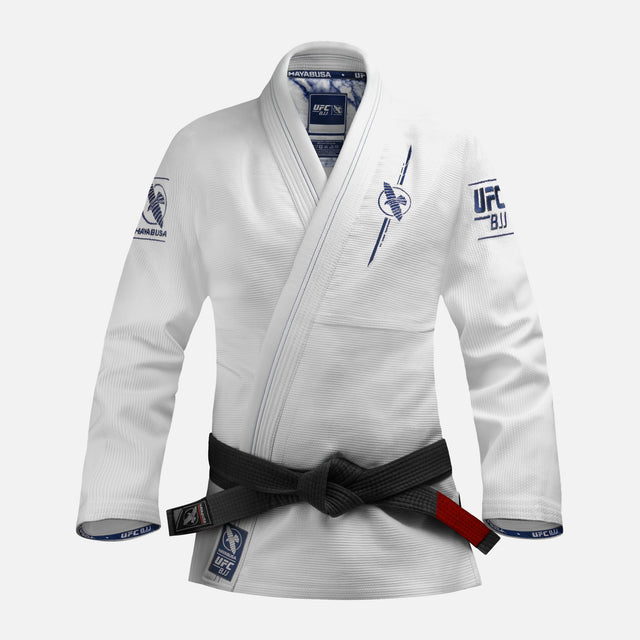 Kimono de BJJ Hayabusa x UFC – Jaqueta Lightweight Mulher – Branco