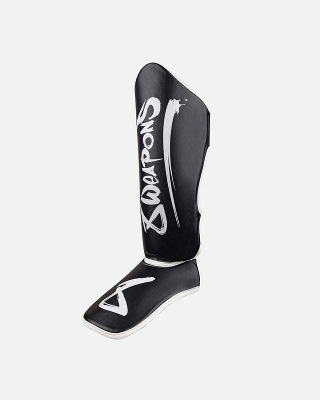 8 WEAPONS Shin guards Unlimited 2.0 – Black/White