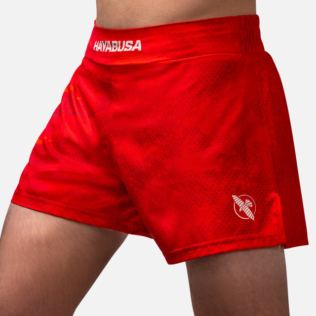 Pantalones de Muay Thai Hayabusa Arrow – Rojo