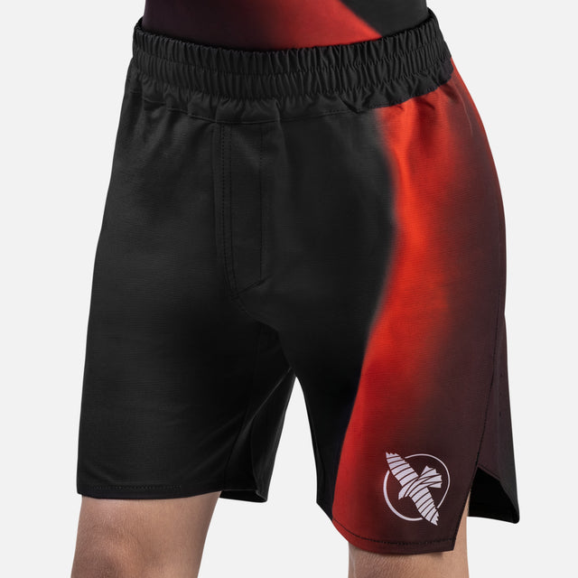 Calções de MMA Hayabusa Apex Nova – Criança – Vermelho