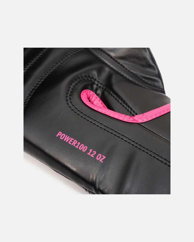Luvas de boxe Adidas Power 100 – Preto/Rosa