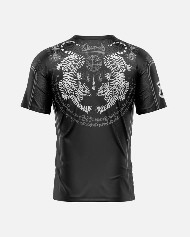 Tricou 8 WEAPONS Functional – Negru/Gri