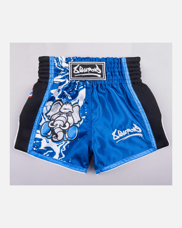 Shorts de Muay Thai 8 WEAPONS Jipe – Bleu