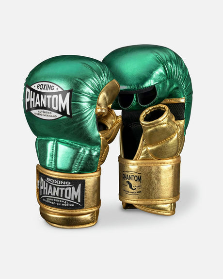 Phantom Athletics MMA-handskar Mexico – Grön/Guld