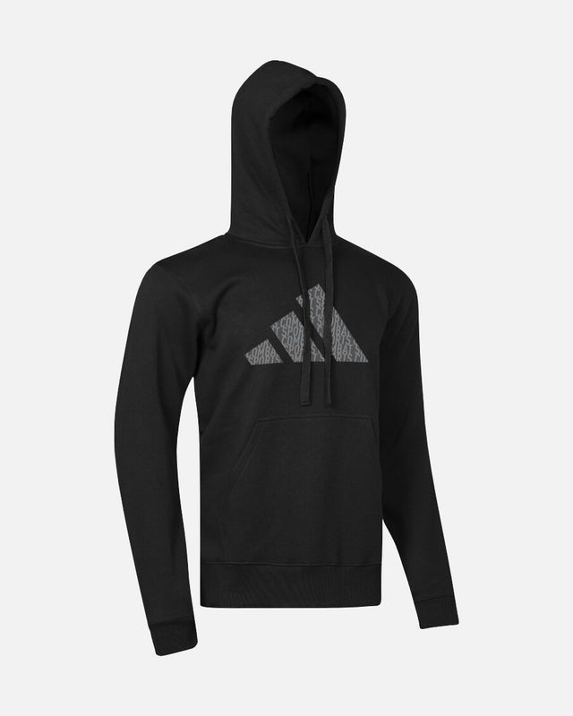 Adidas Hoodie Perfo Script Graphic - Sort