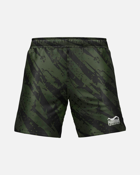 Phantom Athletics MMA Shorts EVO Tiger Camo – Grau