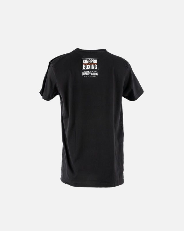 King Pro Boxing T-shirt Comic – Preto