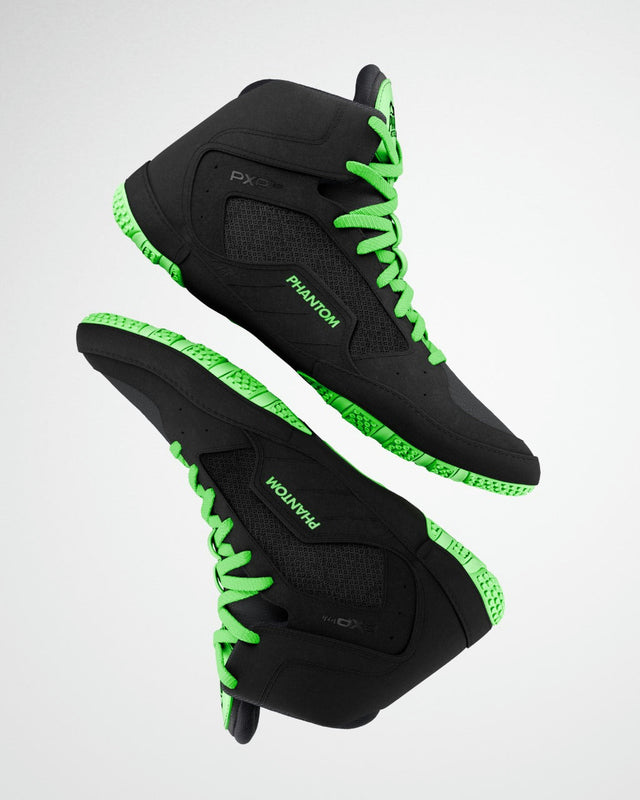 Phantom Athletics Brottningsskor Tactic Barn – Neon Grön