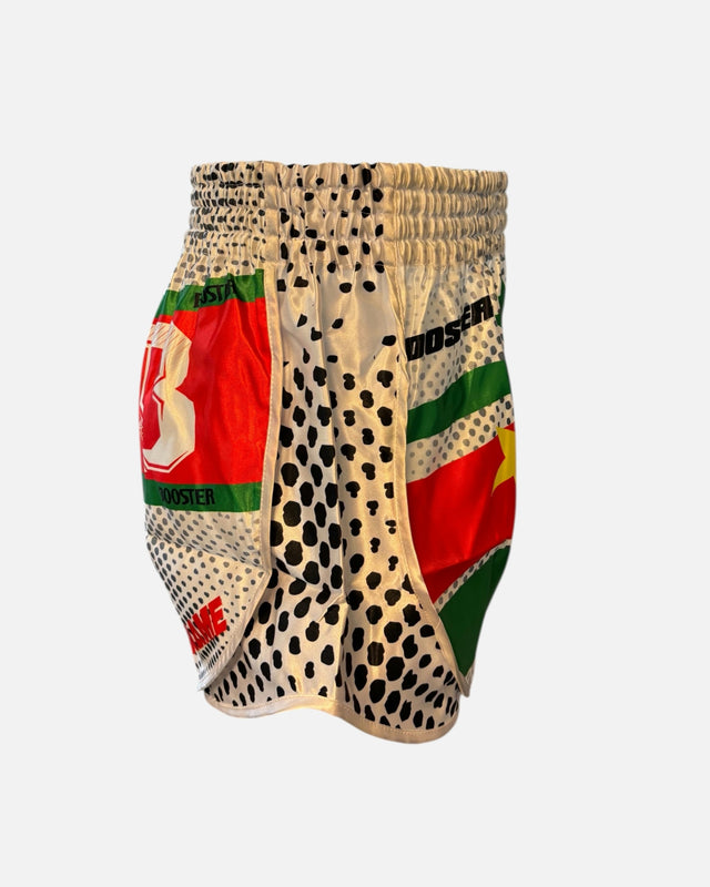 Pantalones de Muay Thai Booster Surinam – Blanco