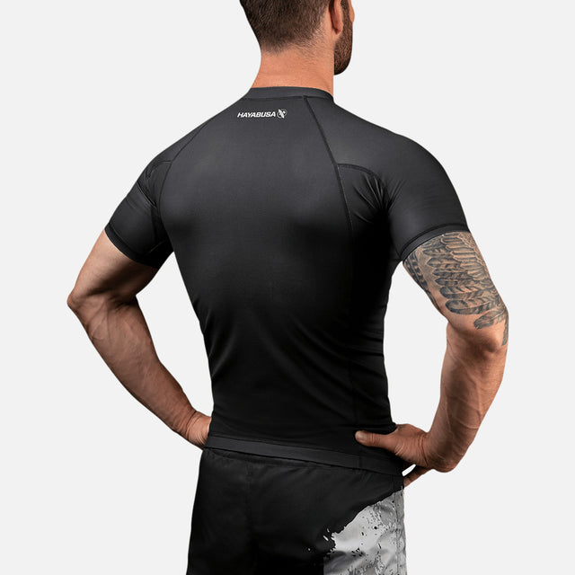 Hayabusa x Marvel Rashguard The Punisher Korte ærmer - Sort