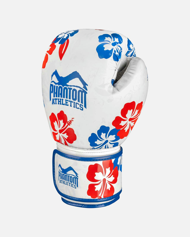 Gants de boxe Phantom Athletics Hawaii – Blanc/Bleu/Rouge