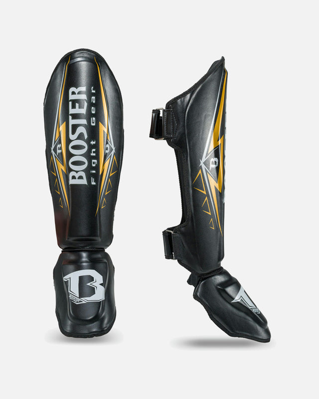 Booster Schienbeinschoner Warrior – Schwarz