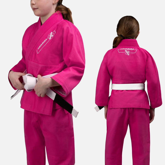 Hayabusa BJJ Gi Essential Barn - Rosa