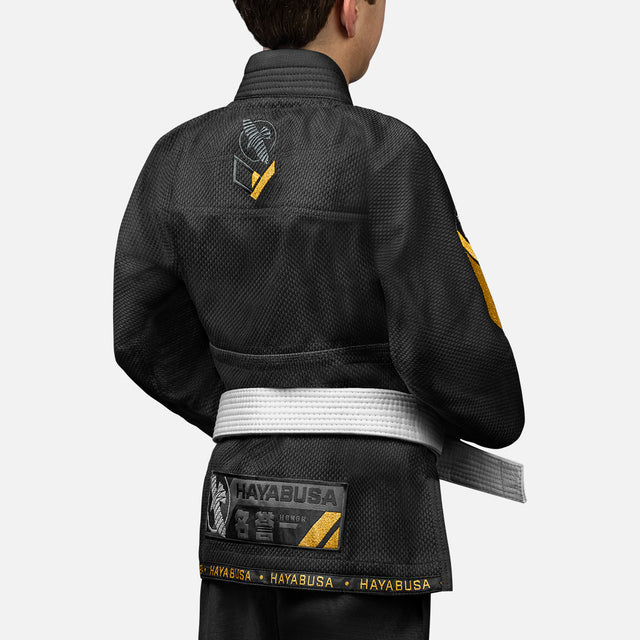 Kimono BJJ Hayabusa Ascend – Dziecięce, Czarne