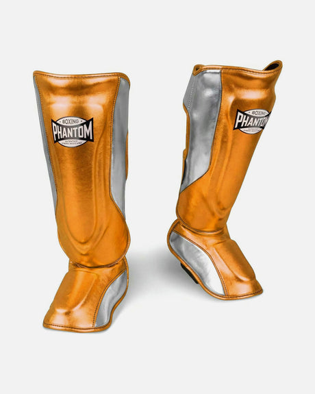 Phantom Athletics Schienbeinschoner Mexico – Orange/Silber