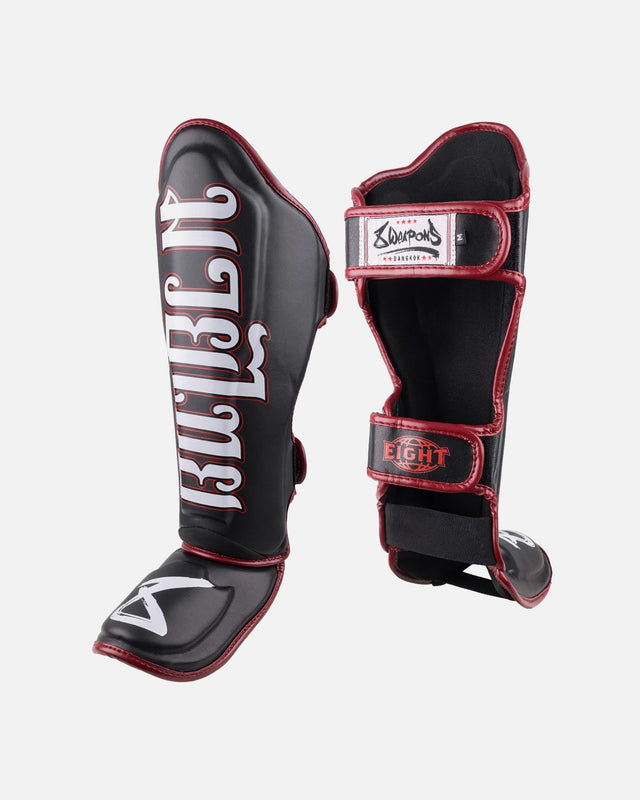 8 WEAPONS Benskydd Bangkok – Svart/Vit