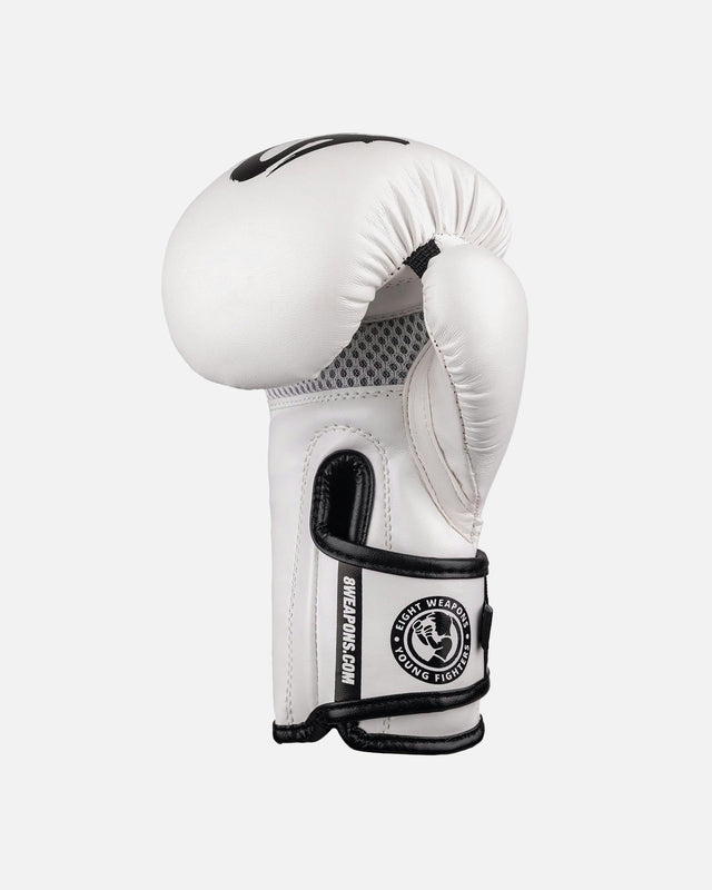 Dětské boxerské rukavice 8 WEAPONS Unlimited 2.0 – Bílé/Černé