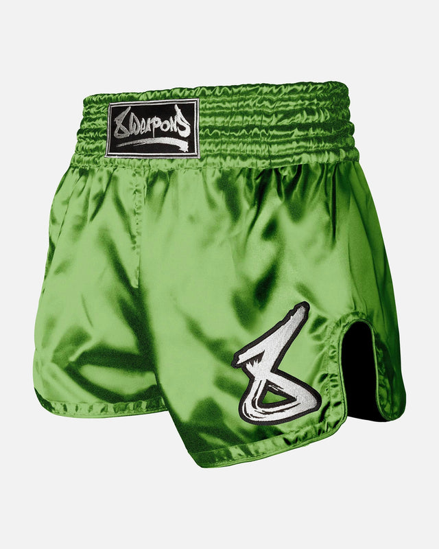 Calções de Muay Thai 8 WEAPONS Strike – Verde