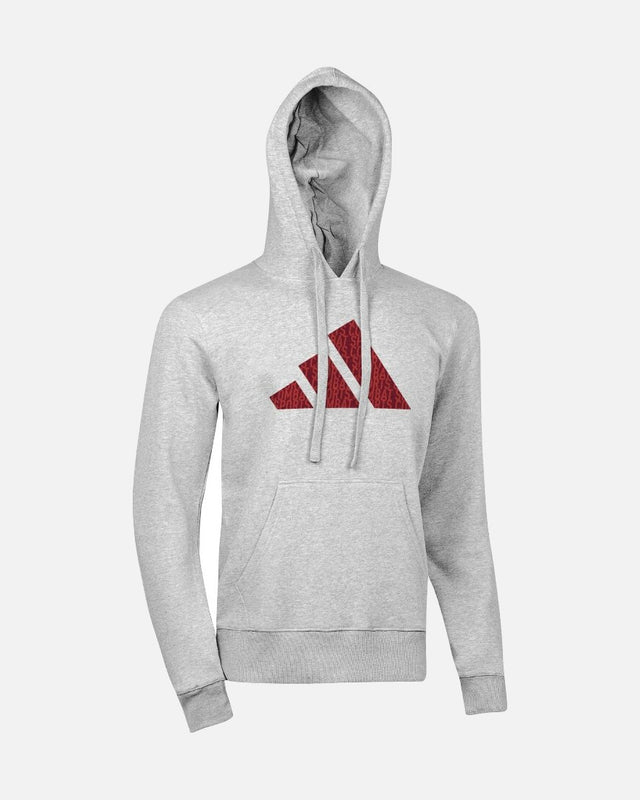 Adidas Hoodie Perfo Script Graphic – Gris