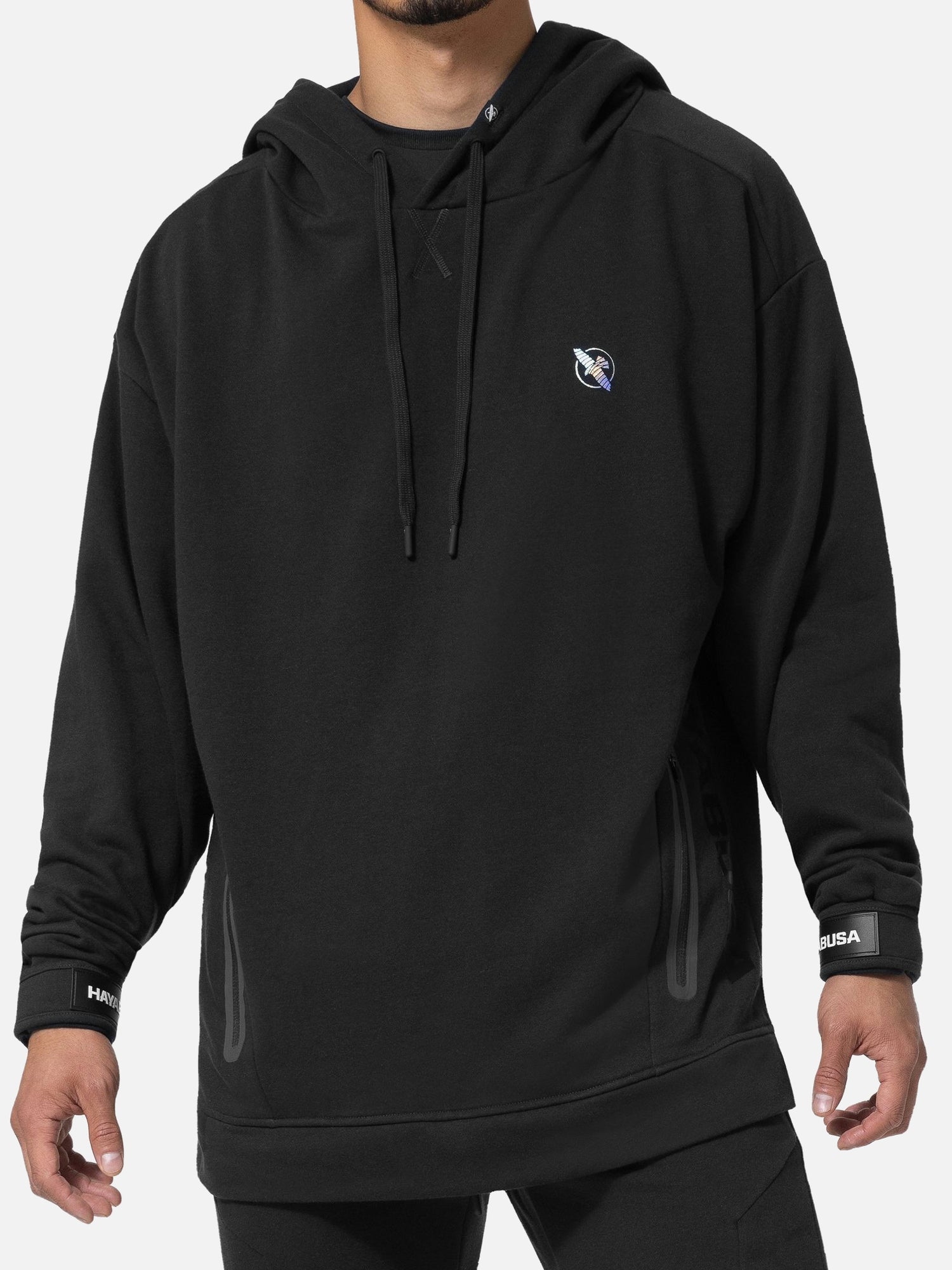 Camisola com capuz Hayabusa Midweight Pullover – Preto