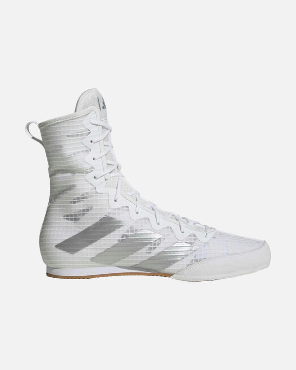 Scarpe da boxe Adidas Box Hog 4 – Bianco/Argento