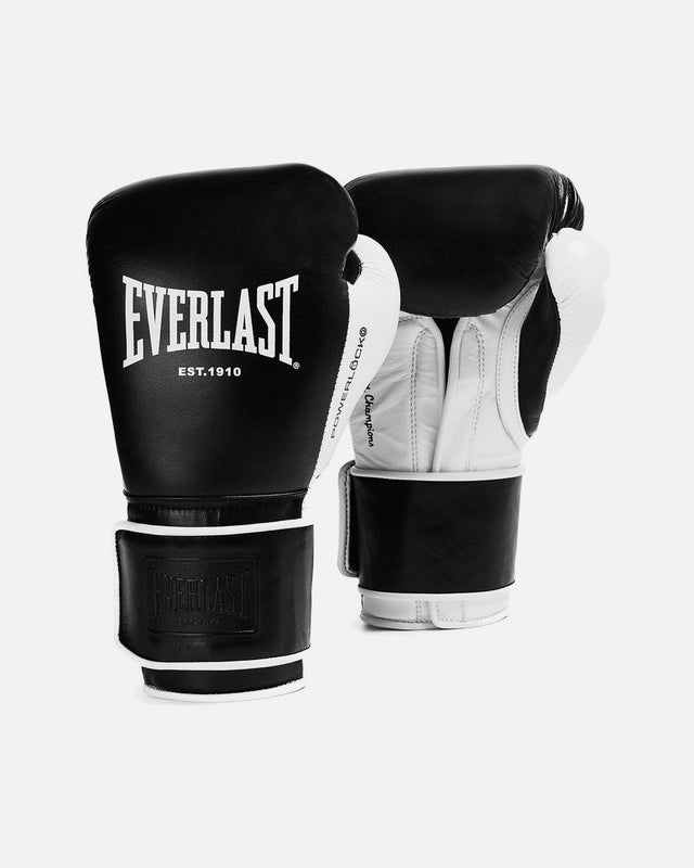 Everlast Boxhandschuhe Powerlock Pro OG – Schwarz/Weiß