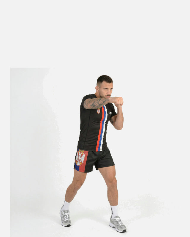 Phantom Athletics Rashguard Team Serbia – Svart