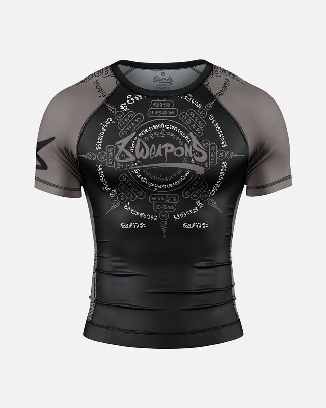 Rashguard 8 WEAPONS 8 Ways Yant 2.0 – Noir