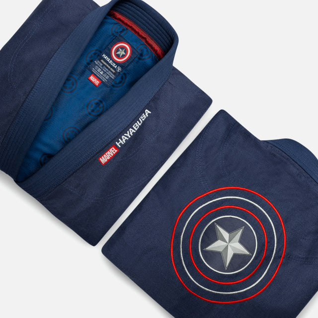 Kimono BJJ Marvel Captain America – Blu