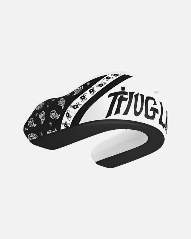 Protector bucal Damage Control Extreme Impact Series Thug Life – Negro/Blanco