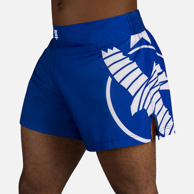 Hayabusa Muay Thai-shorts Icon – Blå/Vit