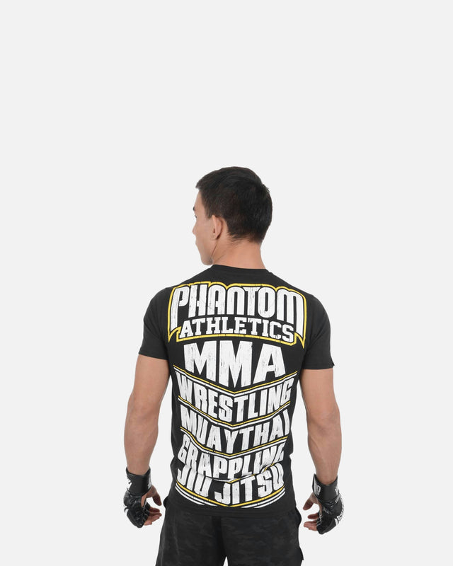 Phantom Athletics Triko MMA Sports – Černé