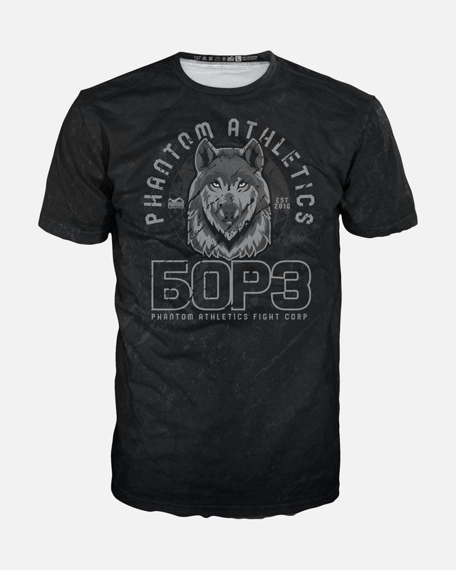 Koszulka treningowa Phantom Athletics EVO БОРЗ – Czarna