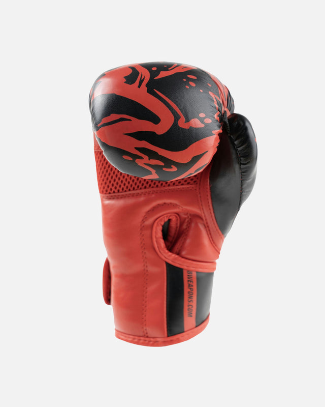 Dětské boxerské rukavice 8 WEAPONS Joe – Černé/Červené