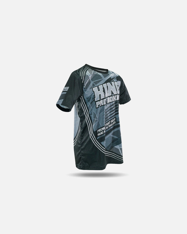 King Pro Boxing T-Shirt Flag Tee - Sort