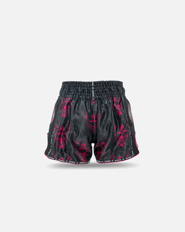 Pantaloncini Muay Thai King Pro Boxing Devil – Nero