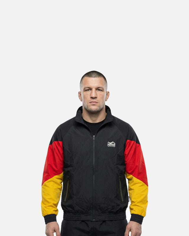 Phantom Athletics Trainingsjacke DMC Team Germany – Schwarz/Rot/Gold