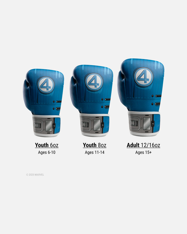 Mănuși de box Hayabusa Fantastic Four – Albastru