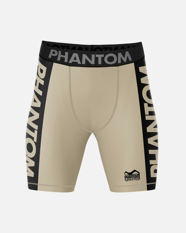 Pantaloni scurți de compresie Phantom Athletics Vector Apex – Nisip