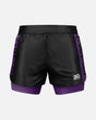 Kompresní kraťasy Phantom Athletics Compressie Shorts Fusion-R 2in1 Ranked – Fialové