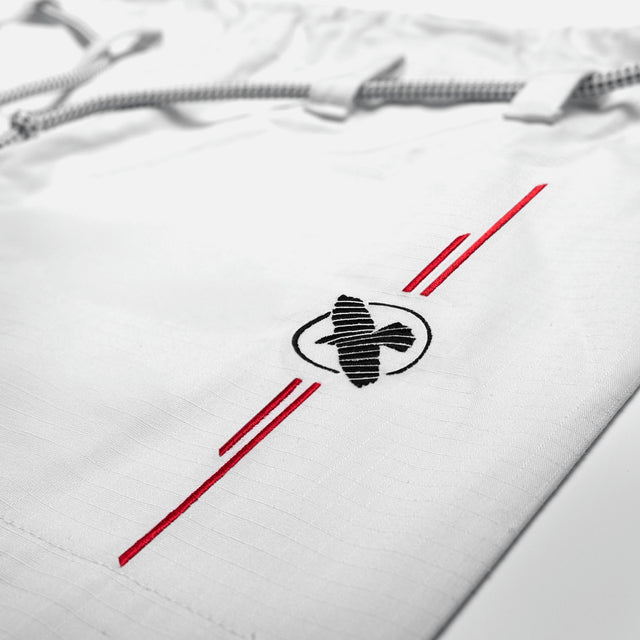 Pantaloni BJJ Hayabusa Valor Ripstop da donna – Bianco