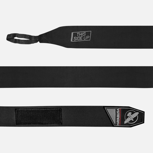 Bende da boxe Hayabusa Perfect Stretch Bambini – Nero