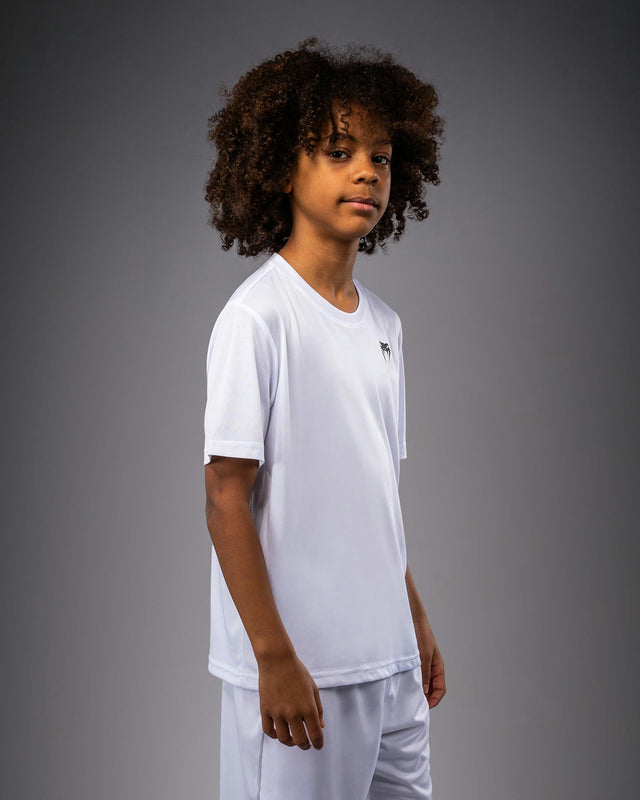 Venum T-Shirt Lineup Kids Short Sleeve – White/Black