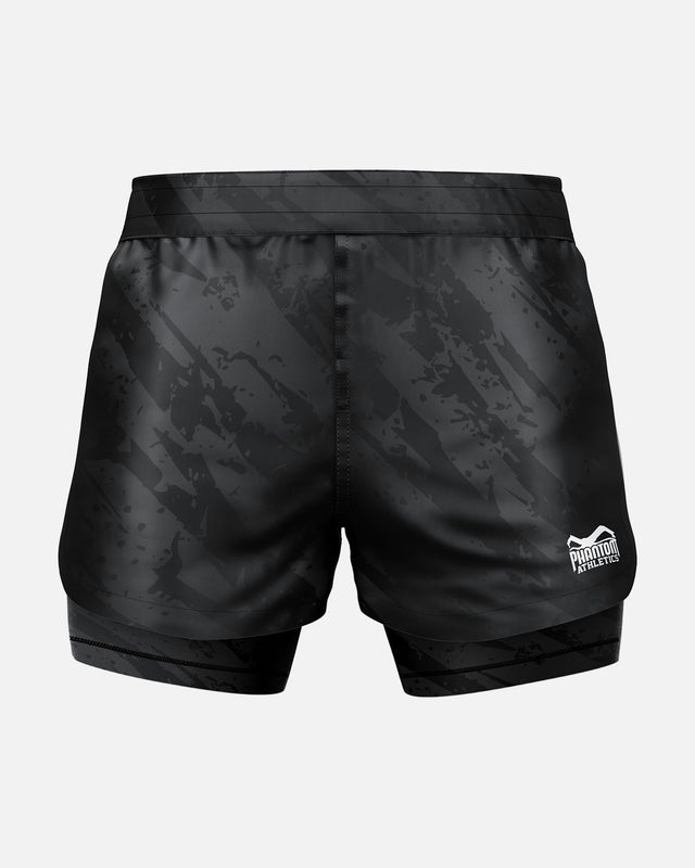 Calções de MMA Phantom Athletics Fusion 2in1 Camo Tiger – Cinzento