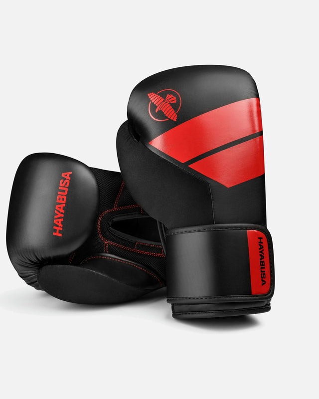 Mănuși de box Hayabusa S4 – Negru/Roșu