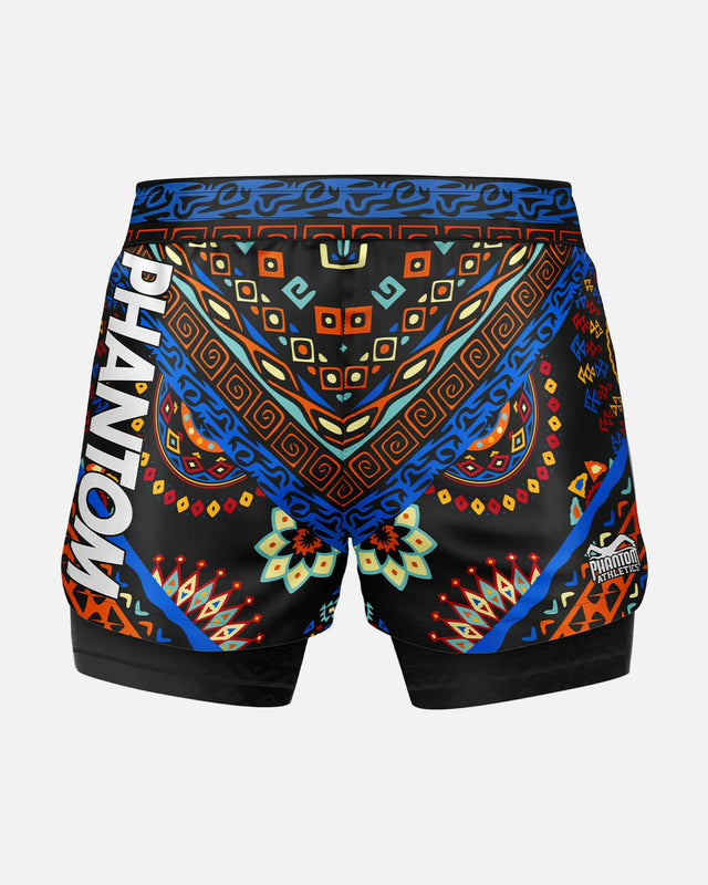 Pantaloncini MMA Phantom Athletics Fusion 2in1 Hakuna Matata – Multicolore
