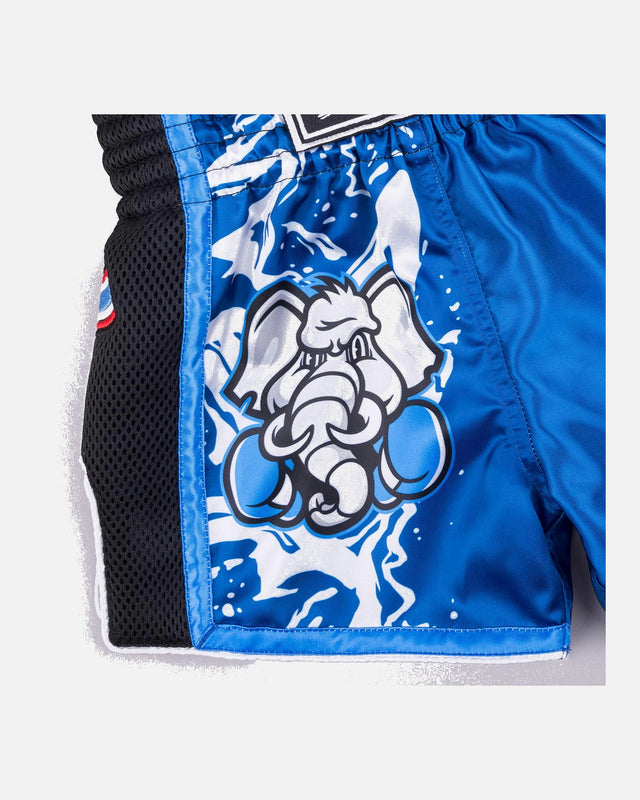 Shorts de Muay Thai 8 WEAPONS Jipe – Bleu